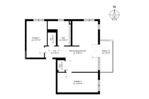 Moderne 3-Zimmer-Wohnung mit Balkon und 94,6 m² Wohnfläche – Die vollständige Adresse der Immobilie erhältst du vom Anbieter., 25992 List (Sylt) – Vorschaubild 14