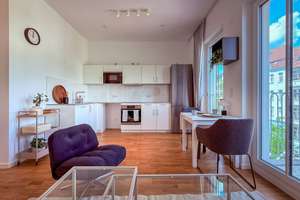 Kompakte 2-Zimmerwohnung für 2 Personen - Balkon zur Vormittagssonne – Osnabrücker Straße 27, 10589 Charlottenburg, Berlin – Vorschaubild 4