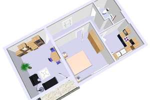 Reinkommen und Wohlfühlen: schöne 2-Zimmer-Wohnung – Im Waldwinkel 25, 24109 Hasseldieksdamm, Kiel – Vorschaubild 3