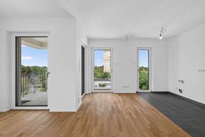 Wohnen ganz oben! Bezugsfreie 2-Zimmer-Neubauwohnung mit Ausblick – Die vollständige Adresse der Immobilie erhältst du vom Anbieter., 76139 Waldstadt, Karlsruhe – Vorschaubild 2