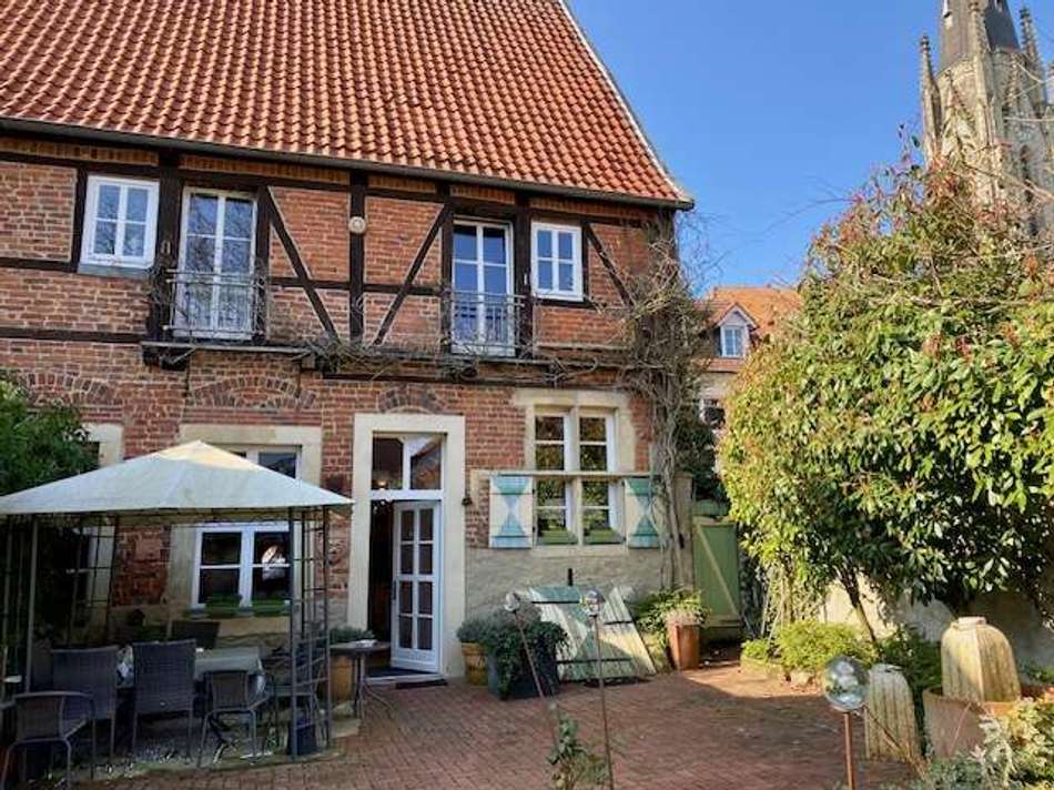 Haus Gartenseite Ansicht 1 