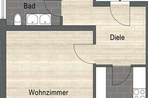 Attraktive Kapitalanlage in Essen-Freisenbruch - Erdgeschosswohnung mit Balkon – Die vollständige Adresse der Immobilie erhältst du vom Anbieter., 45279 Freisenbruch, Essen – Vorschaubild 4