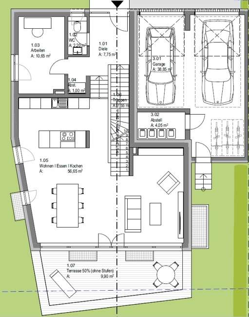 WestVillen View 35 - Grundriss