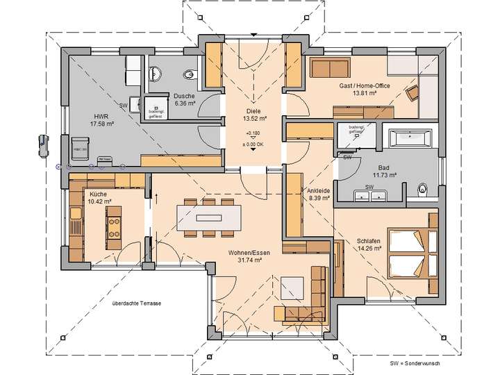 Grundriss Erdgeschoss