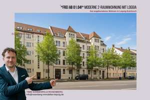 Moderne 2-Raumwohnung mit 
Balkon in beliebter Lage!