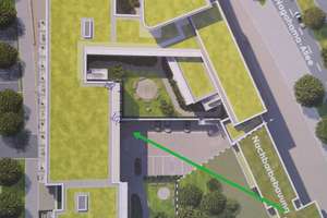 Exklusive 1-Zimmer-Studentenwohnung mit Balkon und EBK in Augsburg – Oberbürgermeister-Hohner-Straße 3, 86153 Am Schäfflerbach, Augsburg – Vorschaubild 6