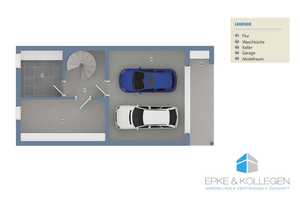 ETW als Stadthaus // Doppelgarage // 2 Balkone // separater Eingang – Bielefeld – Vorschaubild 23