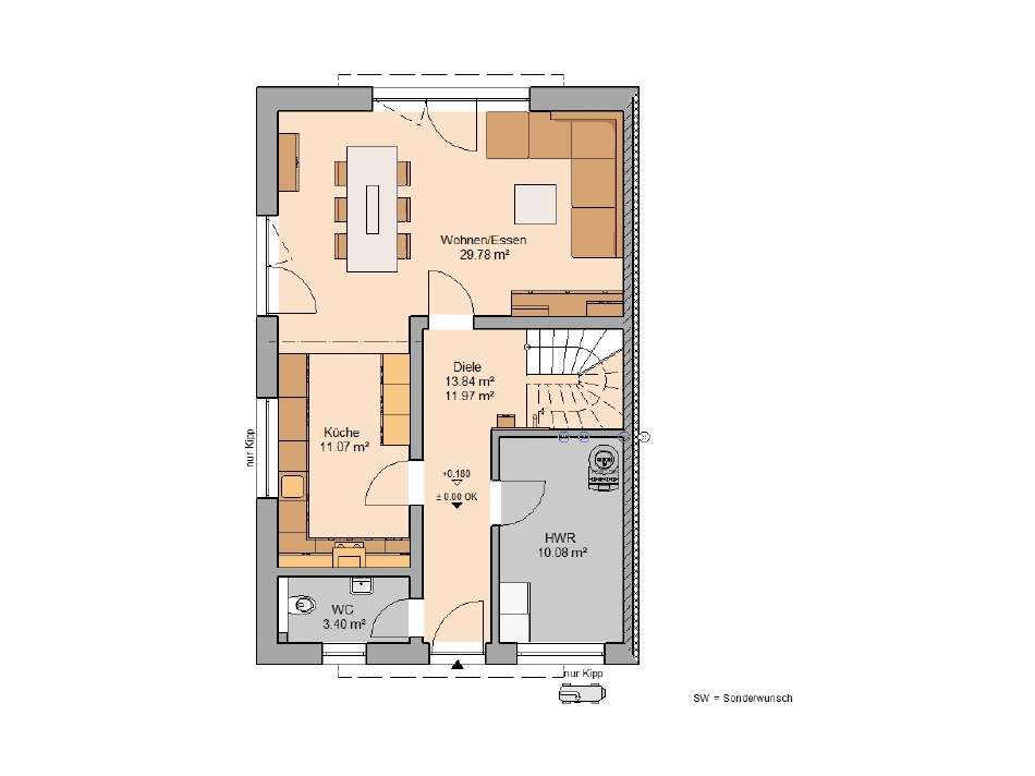 Grundriss Erdgeschoss