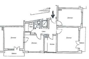 Tauschwohnung: 4 Zimmer in der Maxvorstadt gegen mind. 3 Zimmer – Die vollständige Adresse der Immobilie erhältst du vom Anbieter., 80798 Josephsplatz, München – Vorschaubild 1