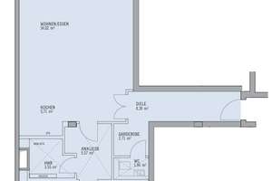 Luxuriöse 3- Zimmer Erdgeschoss Wohnung im Andreas Quartier – Liefergasse 2-4, 40123 Altstadt, Düsseldorf – Vorschaubild 16