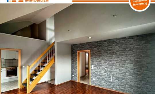 Moderne Wohnung mit Dachterrasse und Balkon