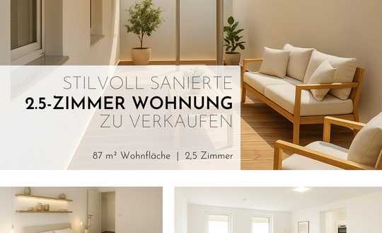 Stilvolles Leben in ruhiger Lage – 2,5-Zimmer-Wohnung – Erstbezug mit Terrasse
