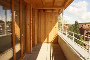 Münster-Mauritz: 2 Zi, Kü, Bad, Flur, Abstellr. sowie Dachterrassen im Osten wie Westen, kernsaniert