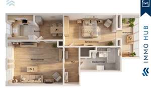 ++ Leerstehend, mögliche Anfangsrendite von 4,56%! Charmante 2-Zimmer Wohnung in Gohlis ++ – Die vollständige Adresse der Immobilie erhältst du vom Anbieter., 4155 Gohlis-Süd, Leipzig – Vorschaubild 14
