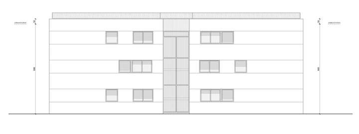 Sjeveroistočno pročelje