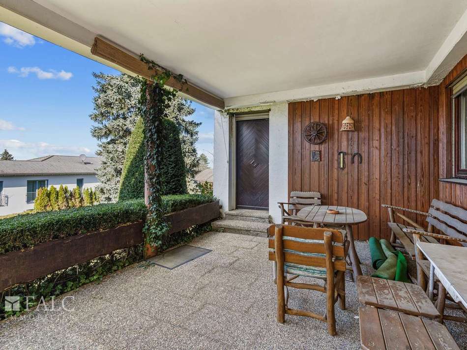 Terrasse im Grünen