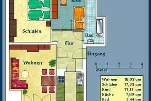 Wohn(t)raum: weitläufige 3-Zimmer-Wohnung – Rehefelder Str. 37b, 1127 Pieschen-Süd, Dresden – Vorschaubild 4