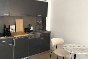 Befristete Untermiete (1.3.-30.6.): Möbliert 1-Zimmer Wohnung mit Balkon in Düsseldorf Pempelfort – Die vollständige Adresse der Immobilie erhältst du vom Anbieter., 40476 Pempelfort, Düsseldorf – Vorschaubild 2
