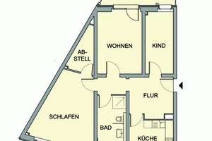 Wunderschöne Terrassenwohnung mit bodengleicher Dusche – Robert-Siewert-Str. 56, 9122 Markersdorf, Chemnitz – Vorschaubild 2