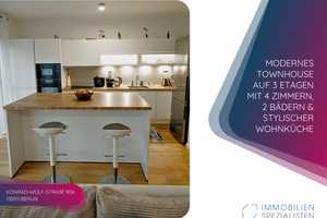 MODERNES TOWNHOUSE AUF 3 ETAGEN MIT 4 ZIMMERN, 2 BÄDERN & STYLISCHER WOHNKÜCHE – Konrad-Wolf-Straße 90a, 13055 Berlin – Vorschaubild 1
