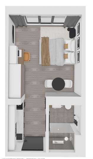 Grundriss WE 35