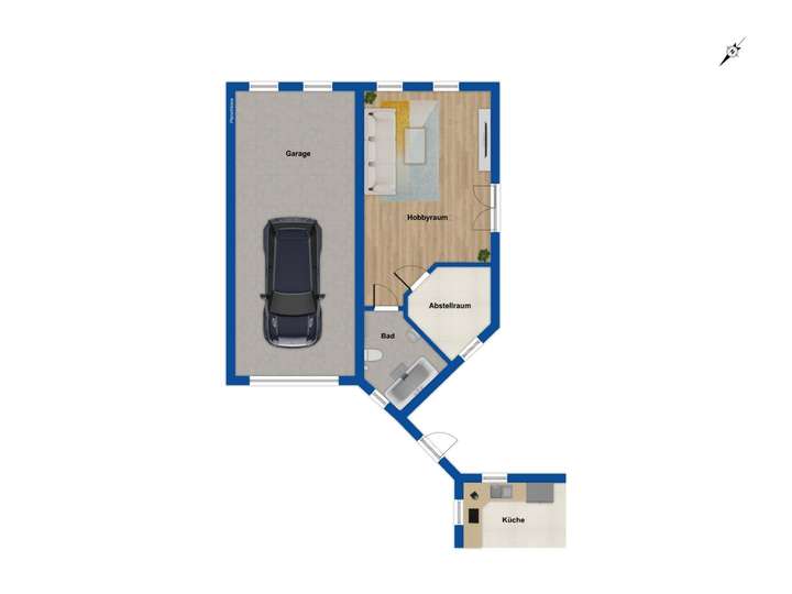 Grundriss Nebengebäude