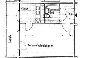 Single-Apartment mit EBK, tollem Balkon und Wannenbad - nur für EINE Person! – Stendaler Straße 45, 12627 Hellersdorf, Berlin – Vorschaubild 7