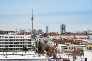SOMMERAKTION: 7. Stock mit Traumaussicht & großer Loggia in Schwabing – Leopoldstr. 202, 80804 Neufreimann, München – Vorschaubild 4