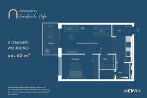 Moderne 2-Zimmer-Wohnung mit EBK und TERRASSE im Neubauquartier 'Großherzog Friedrich Höfe' – Großherzog-Friedrich-Straße 49 A, 66111 St. Johann, Saarbrücken – Vorschaubild 11