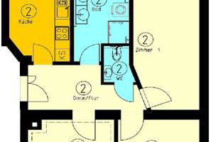 „Herrschaftlicher Altbauflair trifft modernen Wohnkomfort – stilvoll sanierte 3-Zimmer-Wohnung" – Papiermühlstraße 23, 4299 Stötteritz, Leipzig – Vorschaubild 21