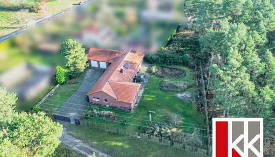 Bild von Naturnahes Wohnen: Bungalow mit Einliegerwohnung am Waldrand in Stüde
