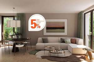 Im begehrten Stuttgarter Westen: Neubau-Wohnung mit EH-40 QNG, 3 Zimmer, 2 Badezimmer und Garten