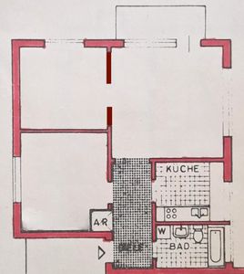 3-Zimmer-Wohnung in Münster-Handorf - Middelfeld