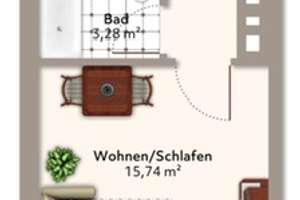 * * Neu renoviertes modernes Apartment  für  1 Person ** – Deschinger Str. 22, 85055 Oberhaunstadt, Ingolstadt – Vorschaubild 17