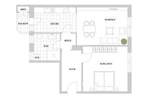 Altbauklassiker in der Carlstadt! Fischgrätparkett, Balkon und hohe Wohnqualität – Die vollständige Adresse der Immobilie erhältst du vom Anbieter., 40213 Carlstadt, Düsseldorf – Vorschaubild 8