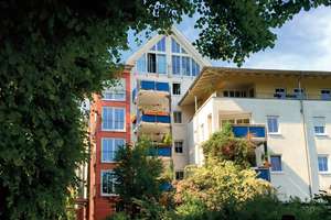vermietet 2 Zi. ETW Balkon / TG direkt an der weißen Elster
