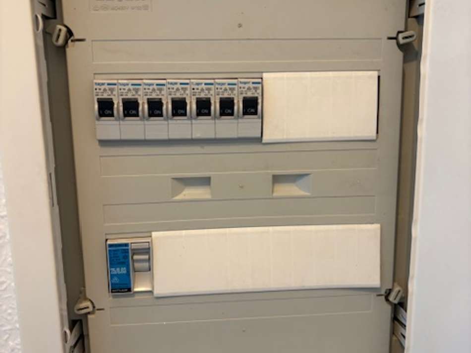 Sicherungen und FI-Schalter