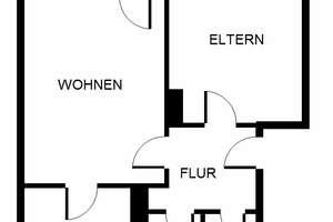 Modernisierte 2-Zimmer-Wohnung mit Balkon in ruhiger Lage – Farrenbroich 17, 45327 Katernberg, Essen – Vorschaubild 2