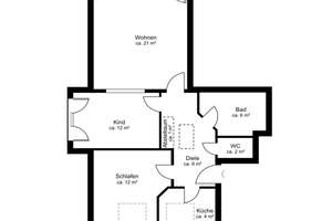 Traumhafte Eigentumswohnung mit Balkon – Die vollständige Adresse der Immobilie erhältst du vom Anbieter., 22525 Stellingen, Hamburg – Vorschaubild 4