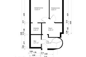 Seltene Maisonette-Wohnung mit Garage in zentraler Lage von Poppenbüttel – Die vollständige Adresse der Immobilie erhältst du vom Anbieter., 22391 Poppenbüttel, Hamburg – Vorschaubild 12