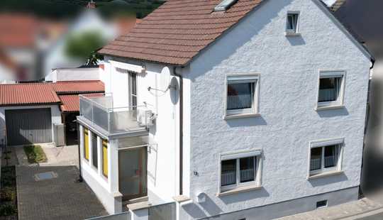 Bild von Freistehendes Einfamilienhaus Guntersblum - Keller Klima Garten Garage