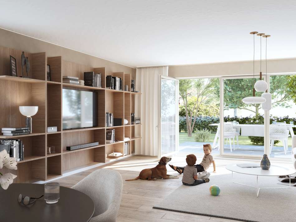Beispielhaft Wohnzimmer