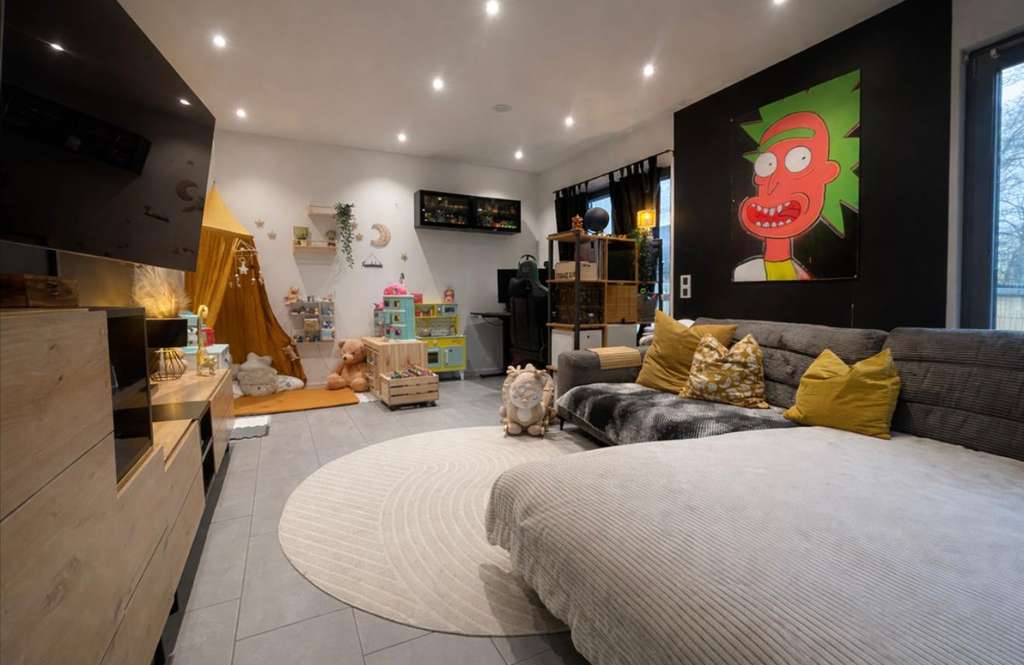 Immobilie in Dentlein am Forst - Modernes EFH (BJ 2019) mit Einliegerwohnung, Garten & Doppelgarage - Bild 1