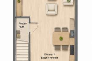 Charmantes Reihenhaus mit Garten und Terrasse – kompakt, gepflegt und familienfreundlich in Bonn !! – Die vollständige Adresse der Immobilie erhältst du vom Anbieter., 53119 Tannenbusch, Bonn – Vorschaubild 8
