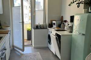 Im beliebten Zooviertel! Freiwerdende, komplett modern möblierte 2 Raum Wohnung  mit Balkon – Mülheimerstraße xx, 40239 Düsseldorf – Vorschaubild 4