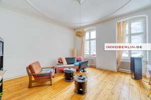 IMMOBERLIN.DE - Schöne Stuck-Altbauwohnung mit Balkon nahe Tempelhofer Hafen – Die vollständige Adresse der Immobilie erhältst du vom Anbieter., 12109 Mariendorf, Berlin – Vorschaubild 4