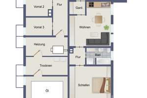 Mehrfamilienhaus in Bergisch Gladbach als Kapitalanlage oder Eigennutzung, mit Entwicklungspotenzial – 51467 Hebborn, Bergisch Gladbach – Vorschaubild 56