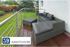 Chic und modern ! 1-Zimmer-Wohnung + Küche und großem Balkon in Bestlage