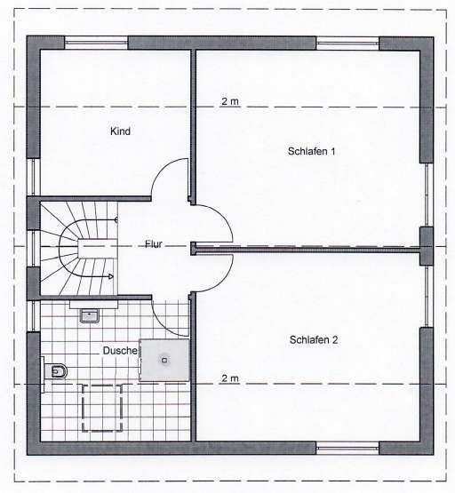 Grundriss Dachgeschoss