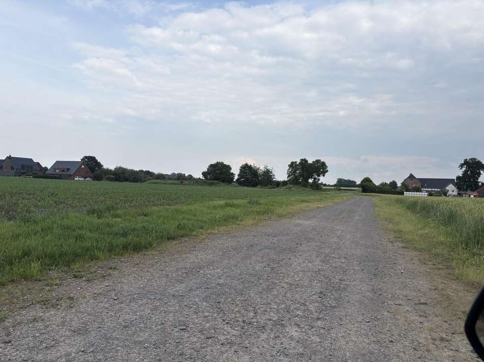 Weg zum Spazierengehen oder Jo